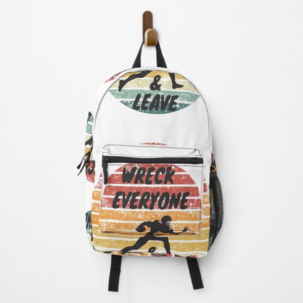 Item preview, Wreck Everyone And Leave Rugby Retro Vintage Funny T-Shirt designed and sold by Thecitiesstore.