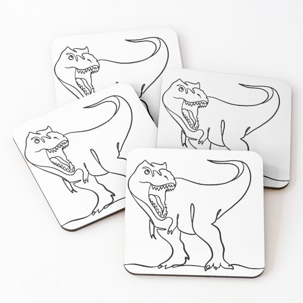 Item preview, Dinosaur Rex in black designed and sold by SibMa.