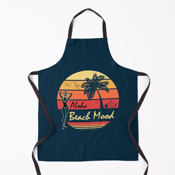 Item preview, Beach Mood Aloha Sticker designed and sold by gooddesignart.
