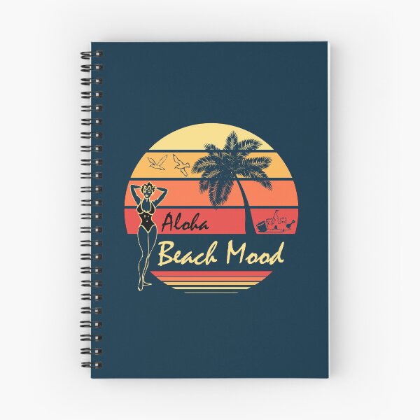 Item preview, Beach Mood Aloha Sticker designed and sold by gooddesignart.