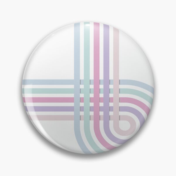Item preview, retro curved lines designed and sold by printinglife.