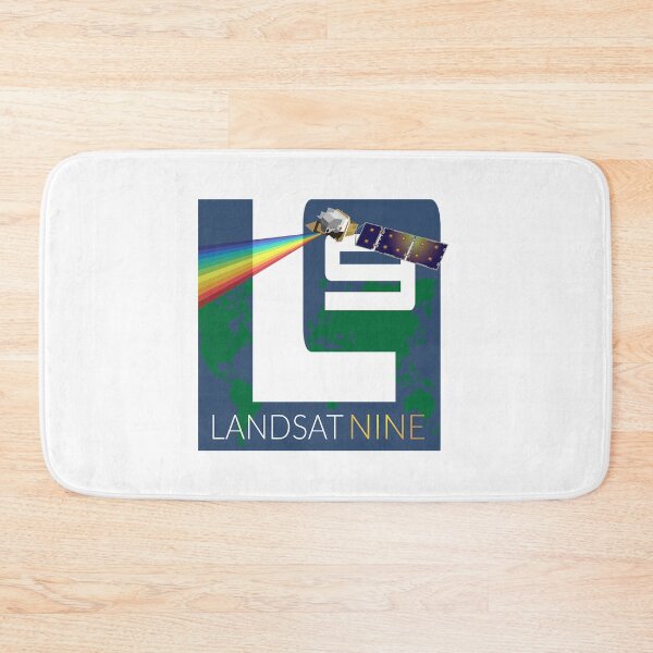 Item preview, Landsat 9 Logo designed and sold by Nikki SpaceStuffPlus.