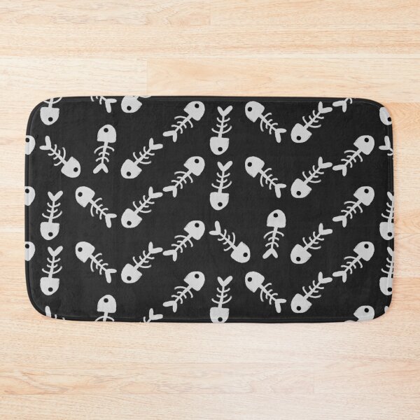Item preview, Cute and Spooky Fishbone Pattern Design designed and sold by Neroaida.