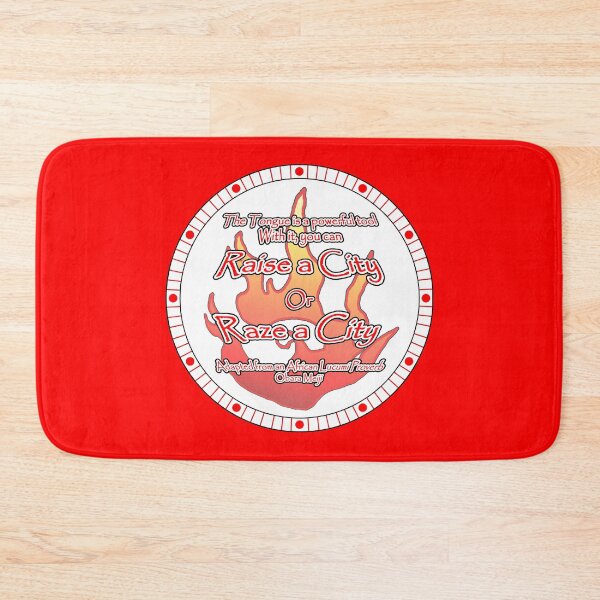 Item preview, Odu Proverbs: Obara Meiji- The Tongue is Fire (Red) designed and sold by foxandtigersden.