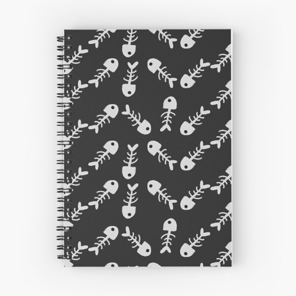 Item preview, Cute and Spooky Fishbone Pattern Design designed and sold by Neroaida.