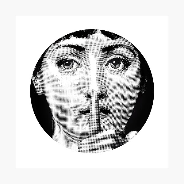 Lina Cavalieri Pop Art Fornasetti girl Photographic Print