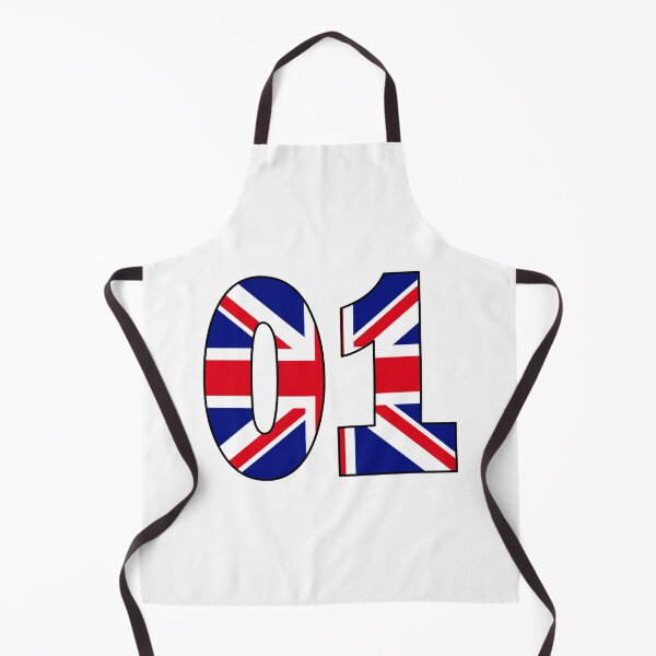 Item preview, Number 01 with UK flag on the background designed and sold by AllShirts21.