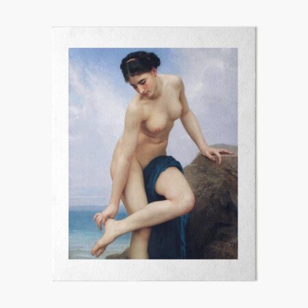 Aperçu de l'œuvre Jeune femme se baignant Bouguereau créée et vendue par ocd-dot.