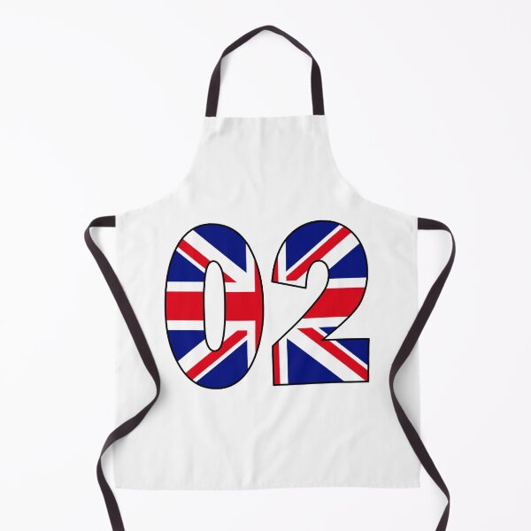 Item preview, Number 02 with UK flag on the background designed and sold by AllShirts21.