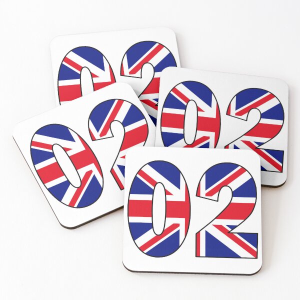 Item preview, Number 02 with UK flag on the background designed and sold by AllShirts21.