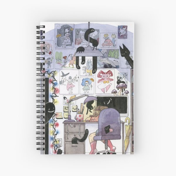 The Artist Spiral Notebook