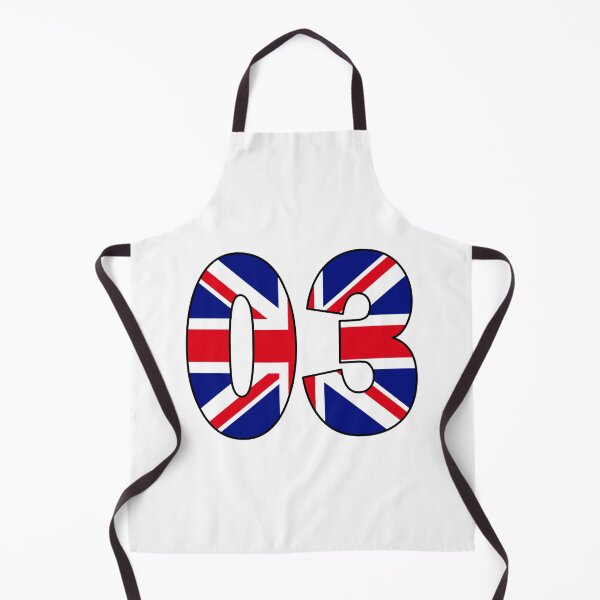 Item preview, Number 03 with UK flag on the background designed and sold by AllShirts21.