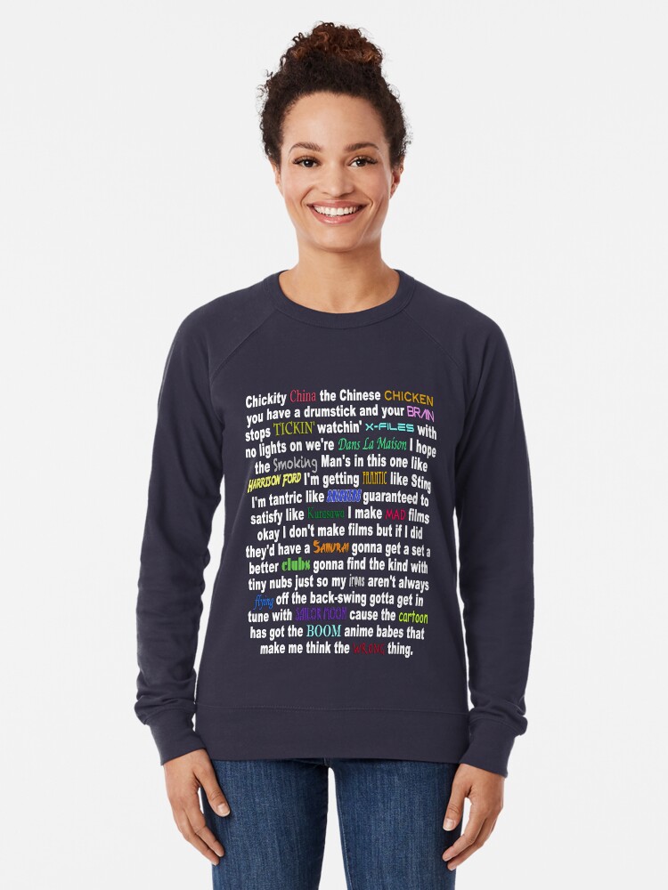 ladies lightweight sweatshirt