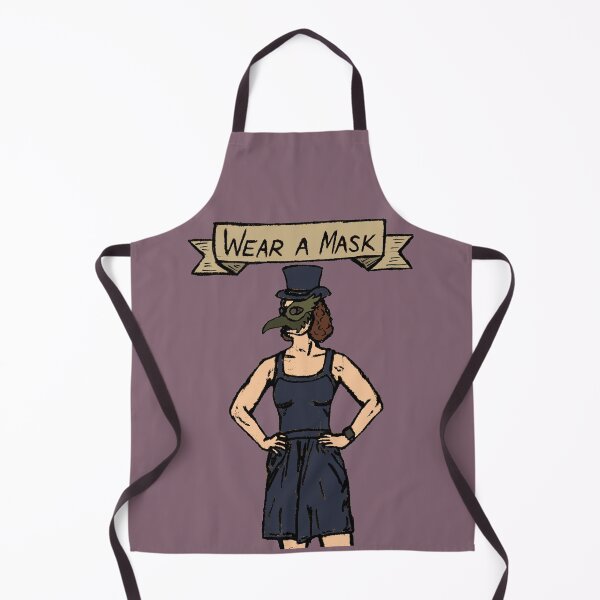 Item preview, In the Covid-19 Era, the Plague Doctor asks you to Wear a Mask designed and sold by kittenry.