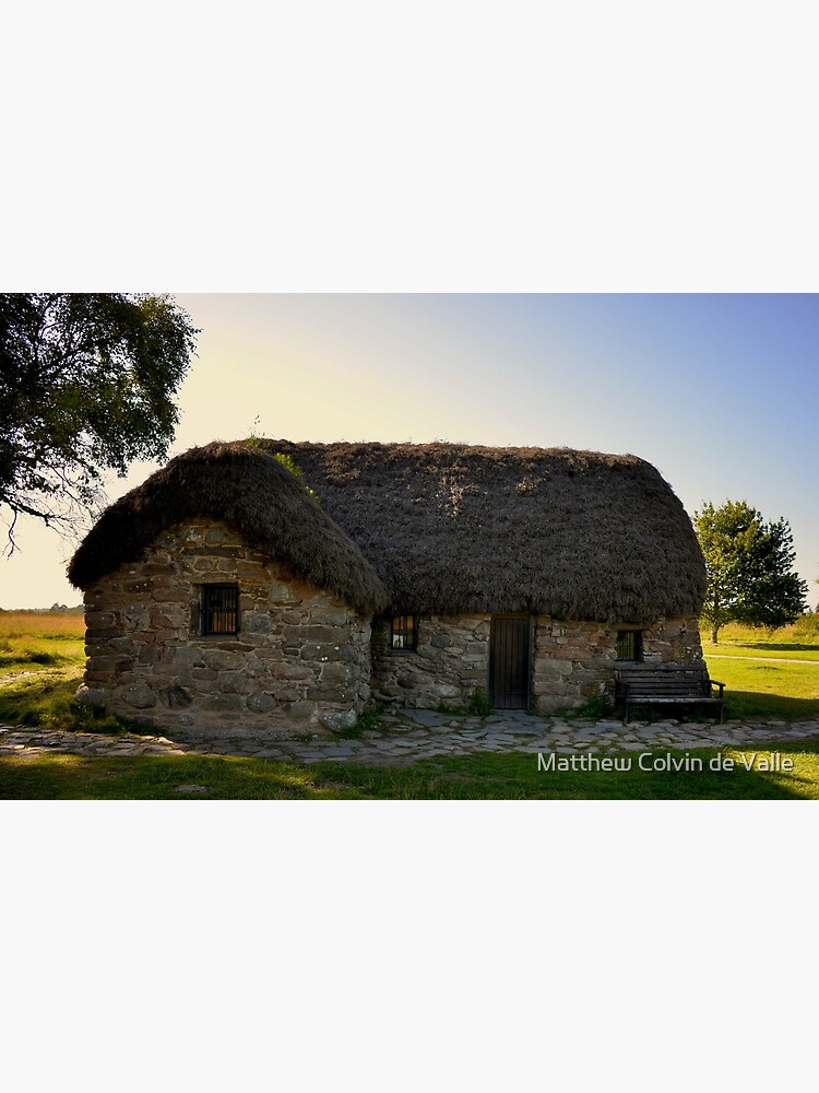 "Black House Culloden Moor" Poster by mdevalle Redbubble