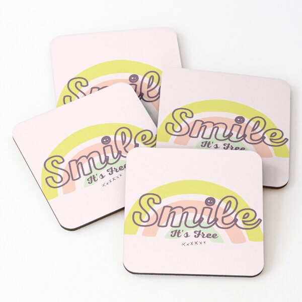 Item preview, Smile It's Free designed and sold by Pink Mint.