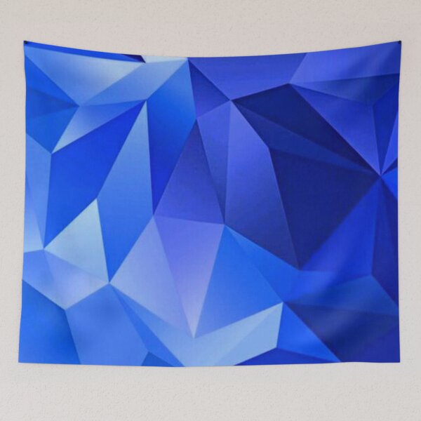Item preview, Geometric Shapes in Electric Blue designed and sold by WisdomInspired.