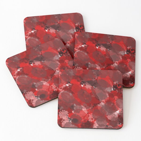 Item preview, Red Abstract Spot Artwork designed and sold by SILVERAPPLE.
