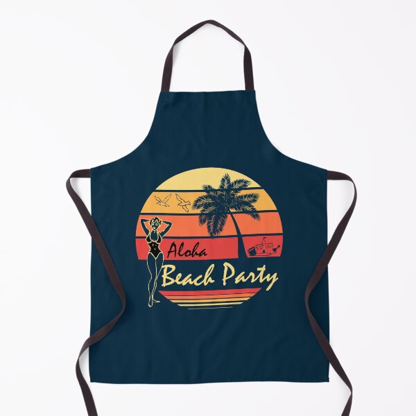 Item preview, Beach Party Graphic Art Sticker designed and sold by gooddesignart.