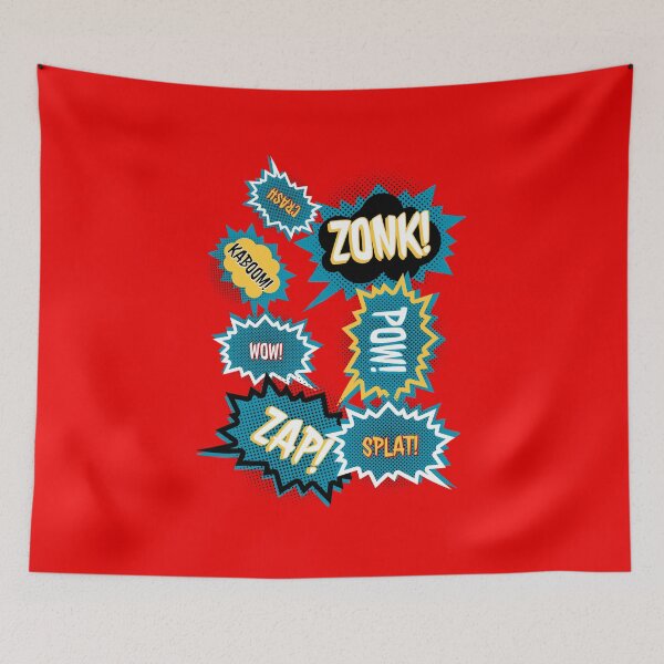 Item preview, Comic Book Exclamations designed and sold by flickertoaflame.