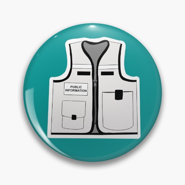 Item preview, Public Information Vest Emergency Management designed and sold by art-of-weebie.