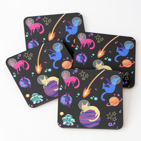 Item preview, Space cats designed and sold by DarksideLuna7.