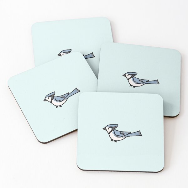 Item preview, Blue Jay Doodle Tiny and Cute designed and sold by bassoongirl123.
