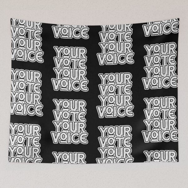 Item preview, Your Vote Your Voice Election Campaign 2020 designed and sold by GravitiTees.