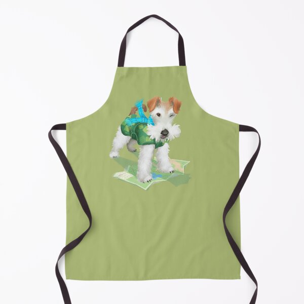 Item preview, Intrepid Wire Fox Terrier designed and sold by CrickettGrrrl.