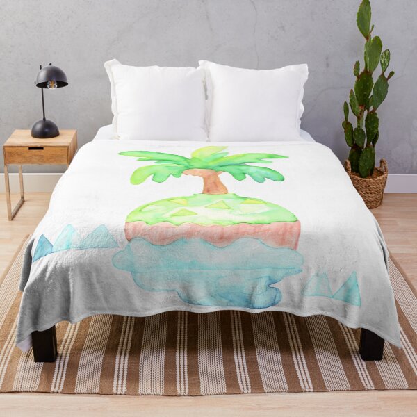 Item preview, ACNH Loading Island Watercolor designed and sold by RoxyTocin.