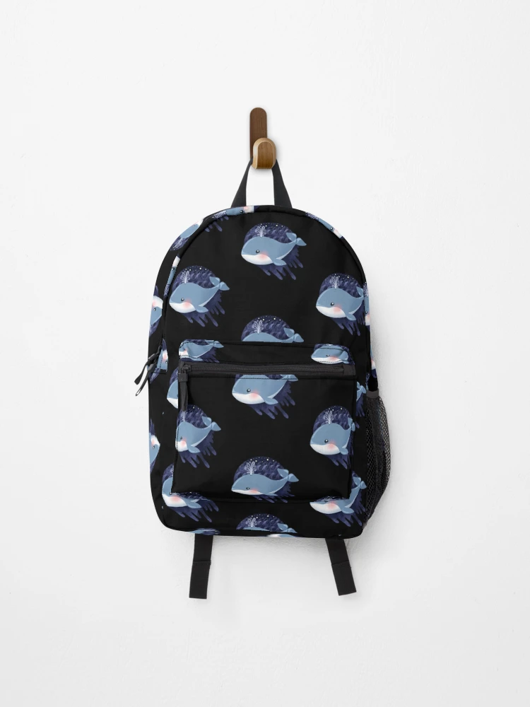 Thumbnail 1 of 3, Backpack, Happy Whale designed and sold by malrog.