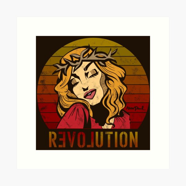 Our Lady Revolution by Alon Paul Art Print