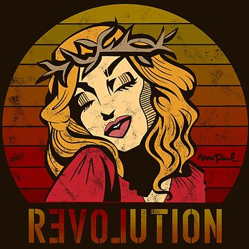 Artwork thumbnail, Our Lady Revolution by Alon Paul by alonicaink
