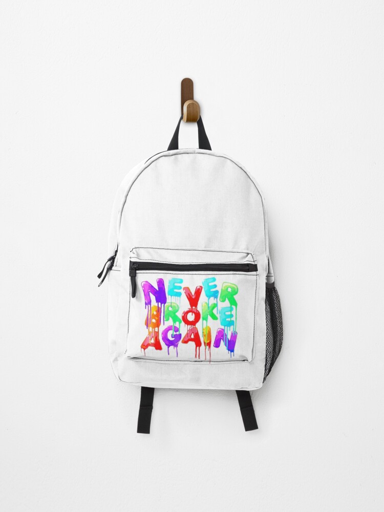 never broke again backpack