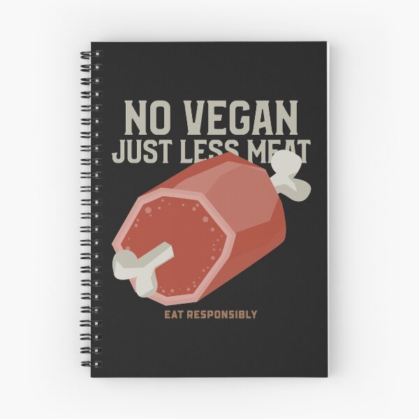 Item preview, No Vegan Just Less Meat - Funny designed and sold by SimplyAverage.
