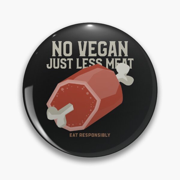 Item preview, No Vegan Just Less Meat - Funny designed and sold by SimplyAverage.
