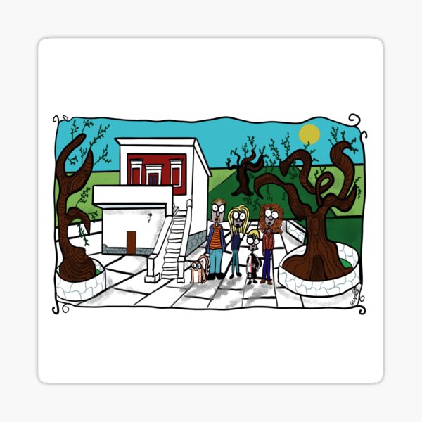 Antica Villa in Pietra Sticker