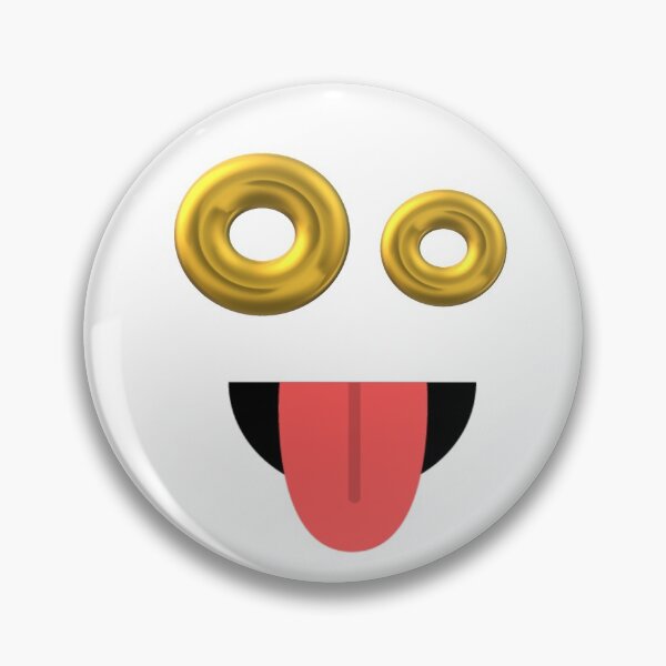 Item preview, Funny Face with gold donut eyes  designed and sold by Onestopcuteness.