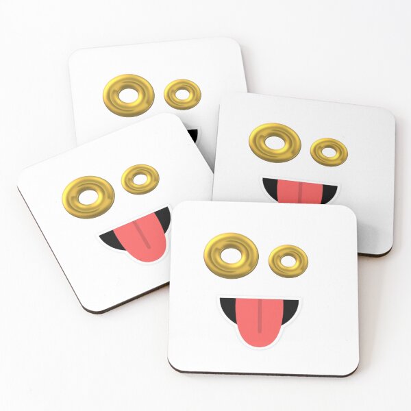 Item preview, Funny Face with gold donut eyes  designed and sold by Onestopcuteness.