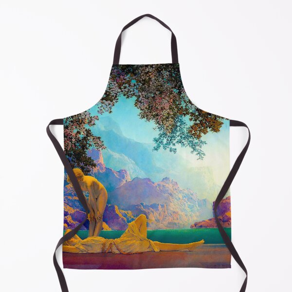 Item preview, Daybreak- Maxfield Parrish, Surreal, Psychedelic 1920s Painting designed and sold by OceanSand.