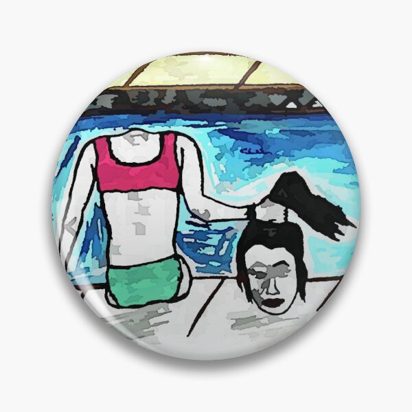 Item preview, Girl in the pool designed and sold by 40podarousa.