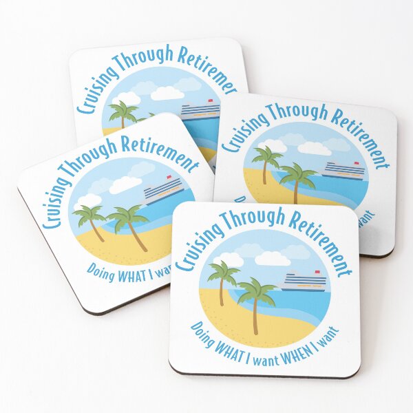 Item preview, Cruising through RETIREMENT designed and sold by AdventureTee.