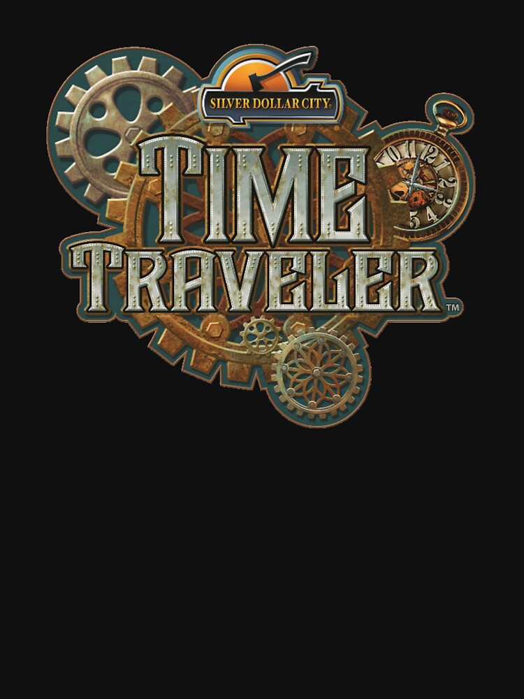 "Time Traveler Silver Dollar City" Tshirt for Sale by CoasterShirts