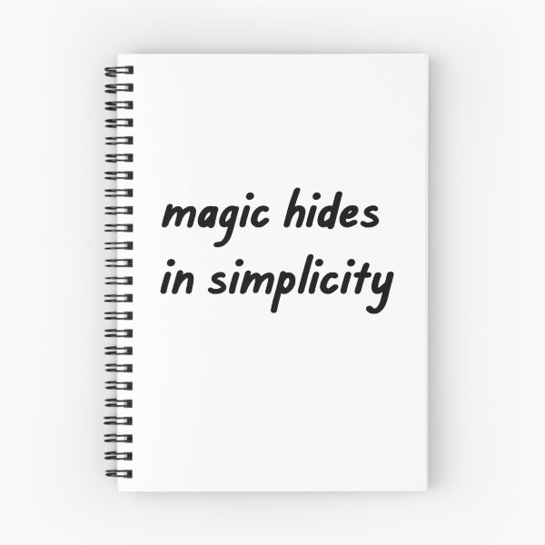 Item preview, Magic hides in simplicity  designed and sold by Luccianos.