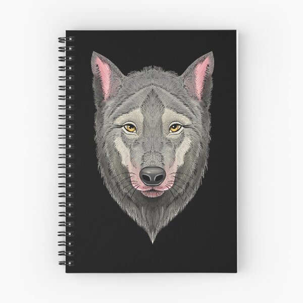 Item preview, Cute Wolf Illustration designed and sold by basselelkadi.