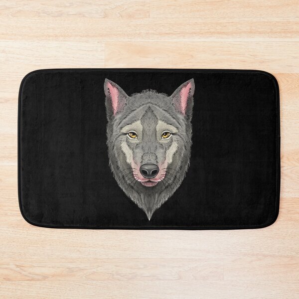 Item preview, Cute Wolf Illustration designed and sold by basselelkadi.