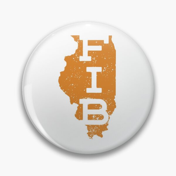 Item preview, Proud F.I.B. Illinois State Design designed and sold by squarelogo.