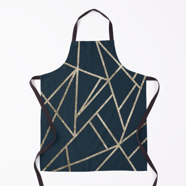 Item preview, Classic Dark Blue Gold Geo #1 #geometric #decor #art designed and sold by Anita's & Bella's Art.