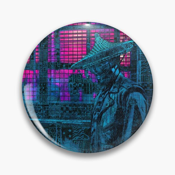 Item preview, Sad Samurai harsh Cyberfuture life designed and sold by NeoSkullArt.
