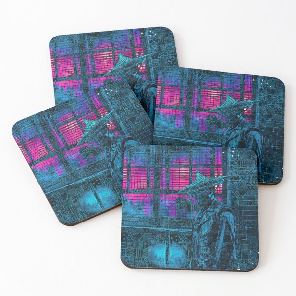 Item preview, Sad Samurai harsh Cyberfuture life designed and sold by NeoSkullArt.